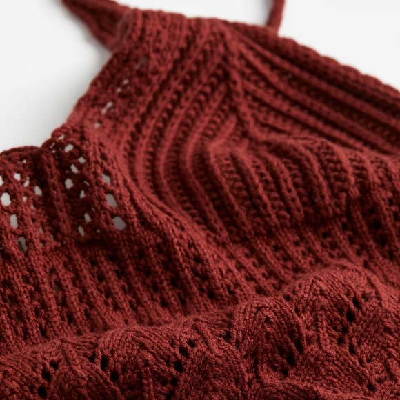 H&M Tops - H&M Crochet-Look Top